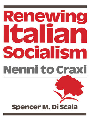cover image of Renewing Italian Socialism